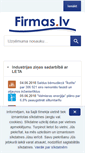 Mobile Screenshot of firmas.lv