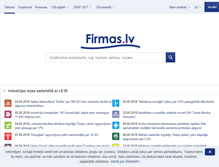 Tablet Screenshot of firmas.lv